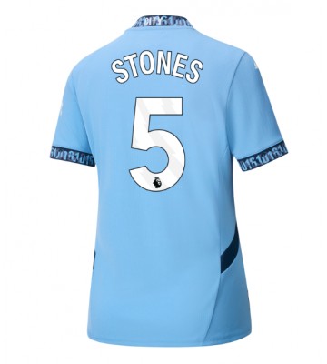 Manchester City John Stones #5 Hemmatröja Kvinnor 2024-25 Kortärmad